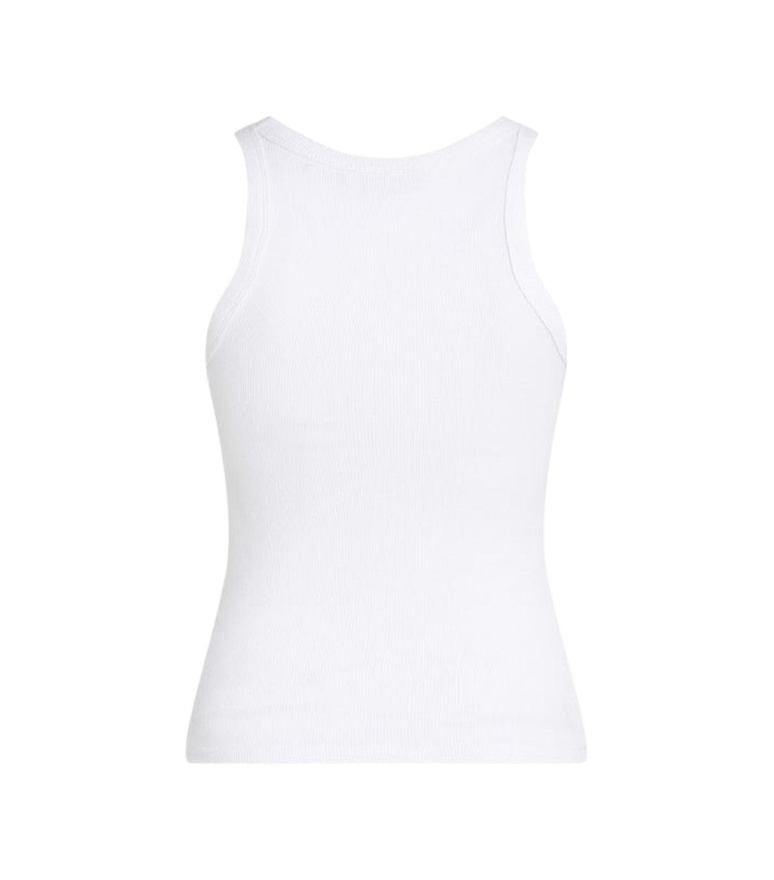 Calvin Klein Jeans Wit Tanktop Met Logo