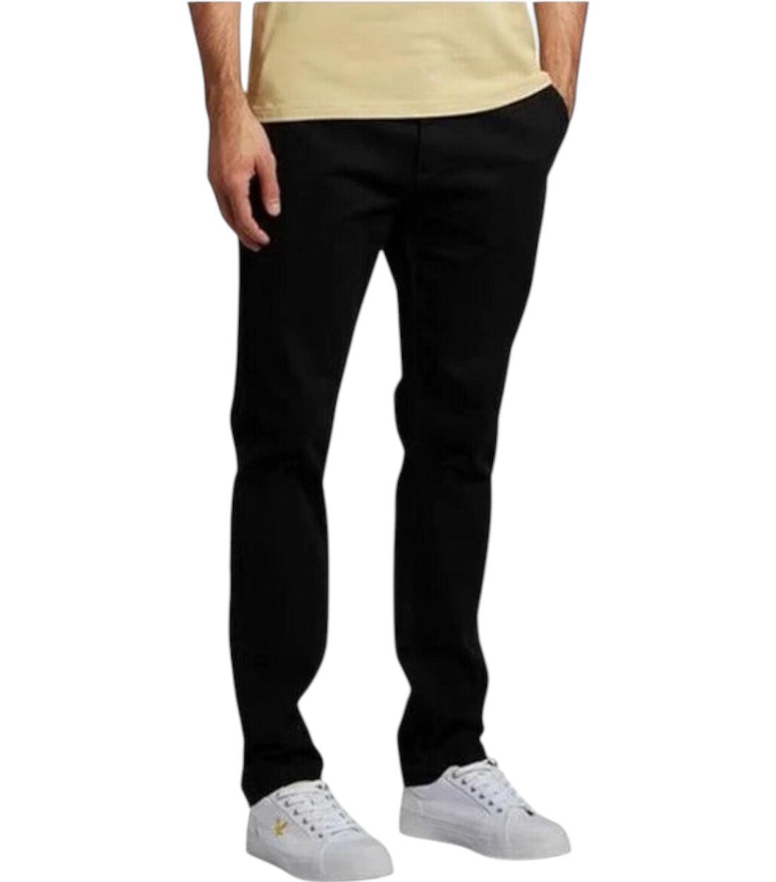 Lyle & Scott Zwart jeans