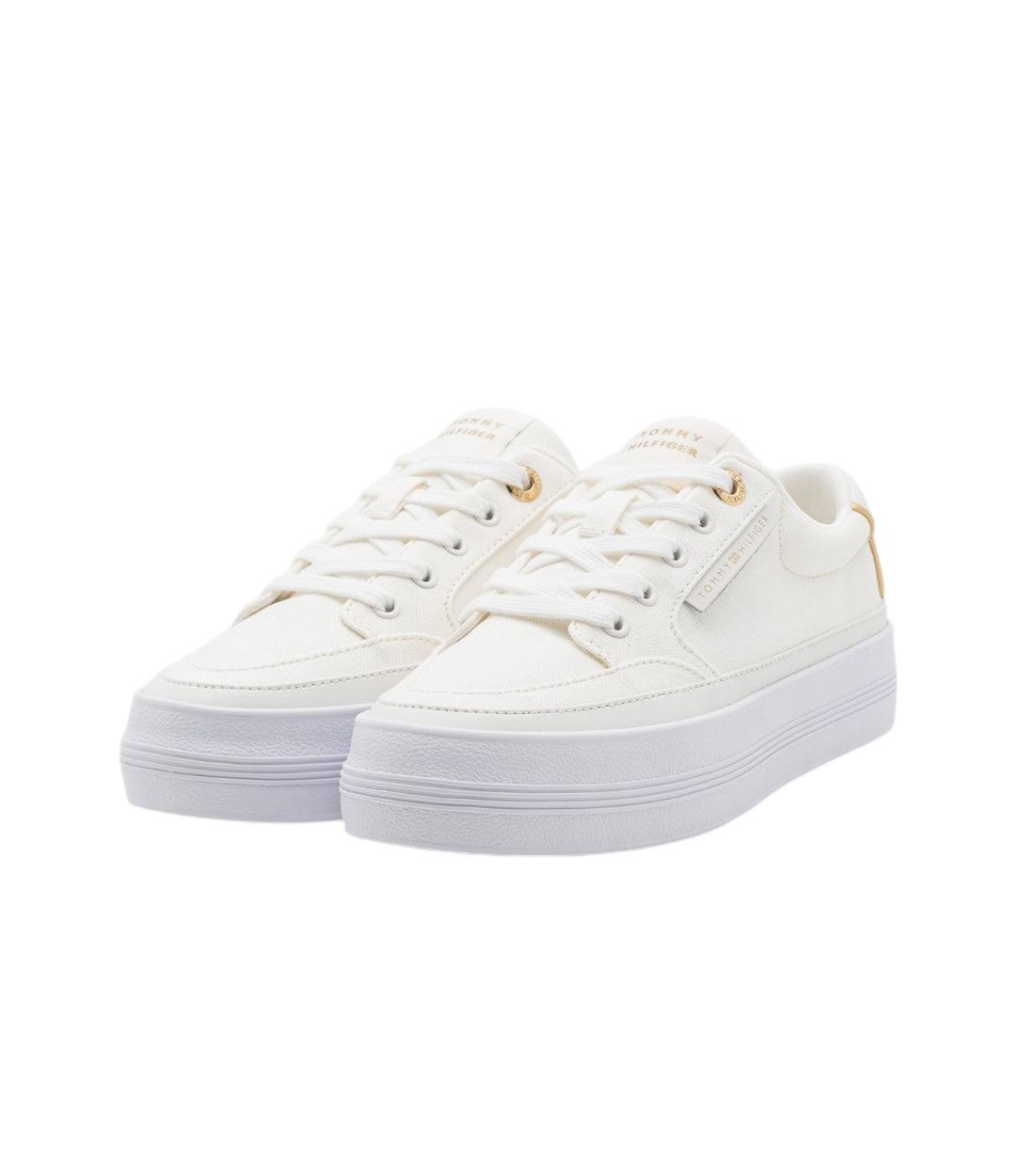 Tommy Hilfiger Wit Essential Vulc Sneakers
