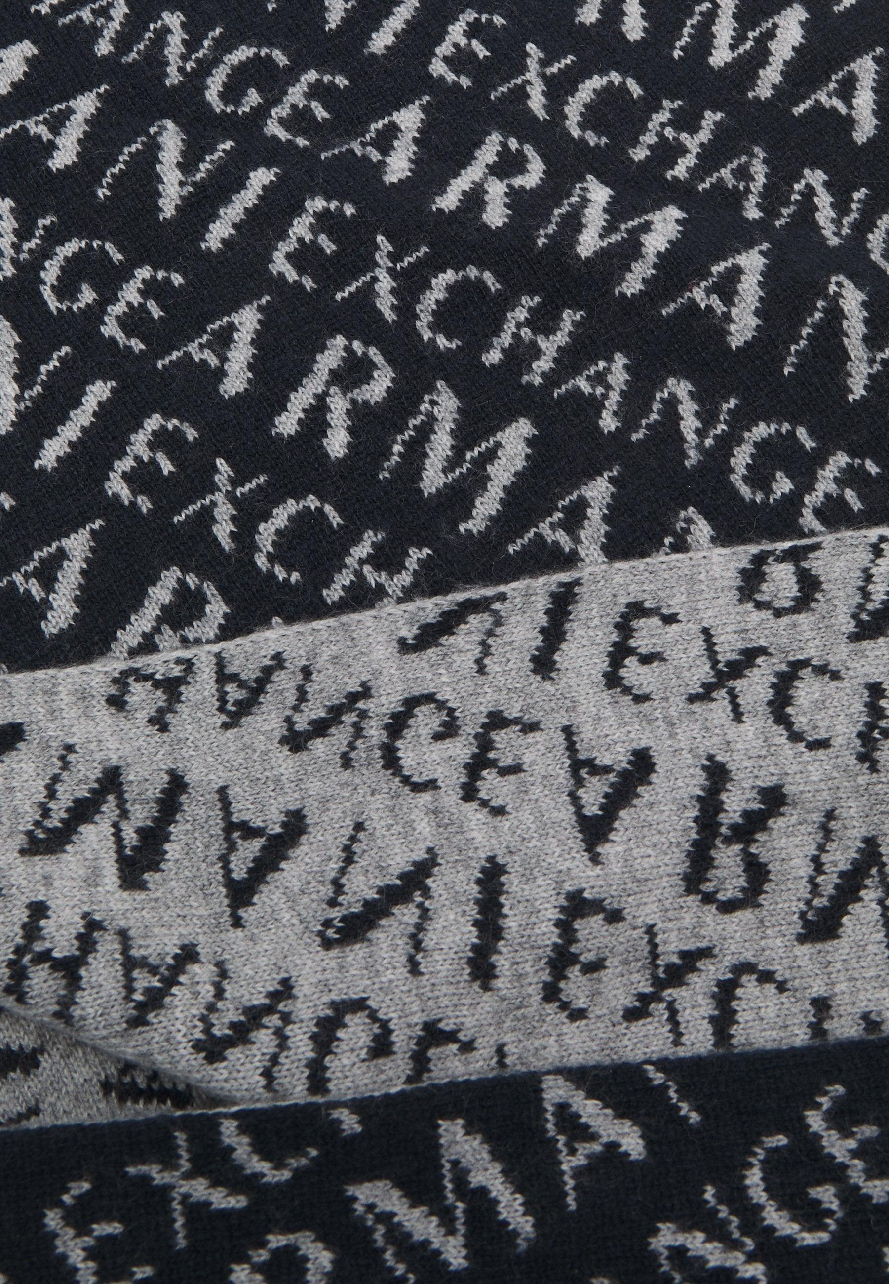 Armani Exchange Donkerblauw Sjaal