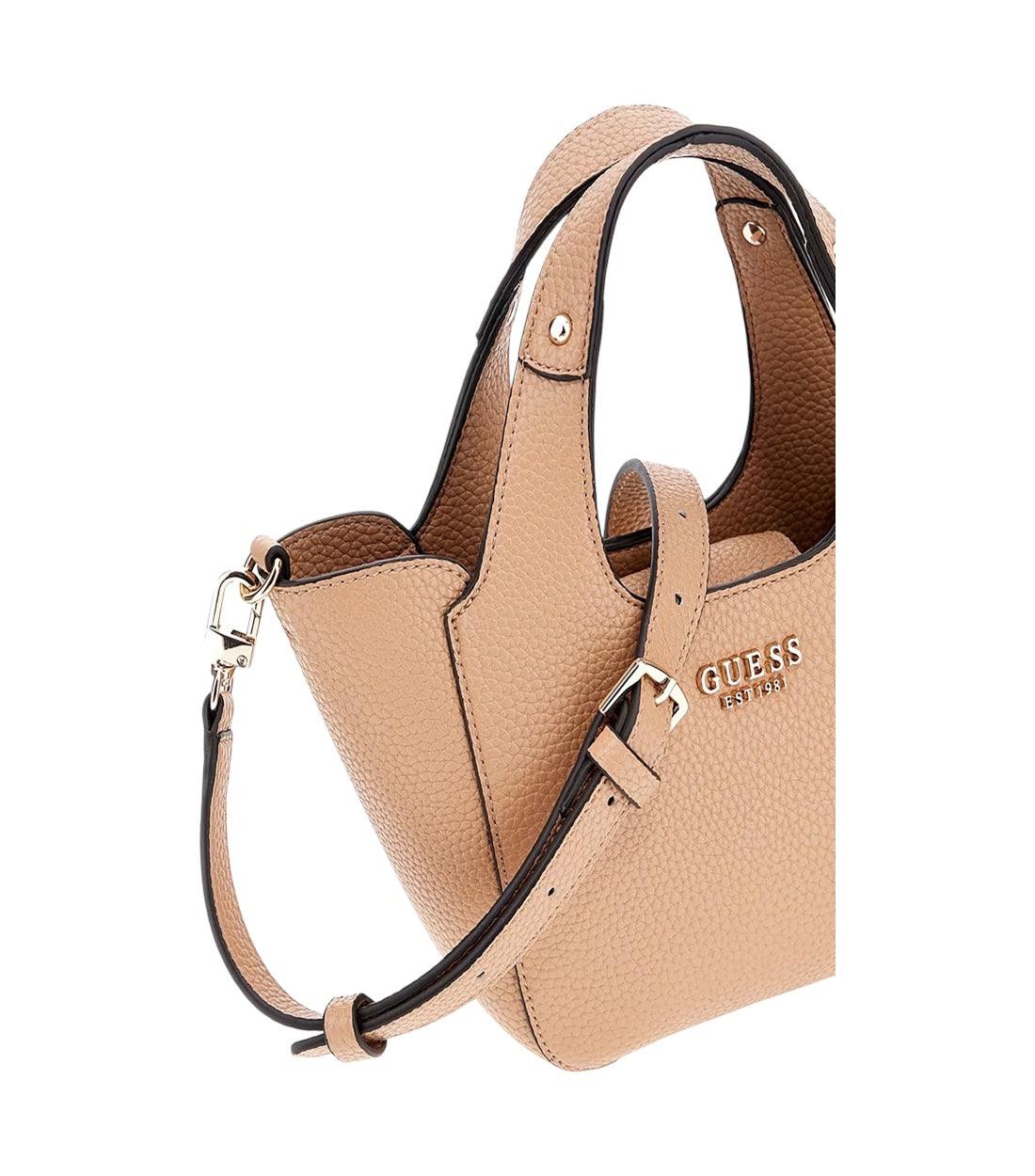 Guess Beige Helina Mini Handtas