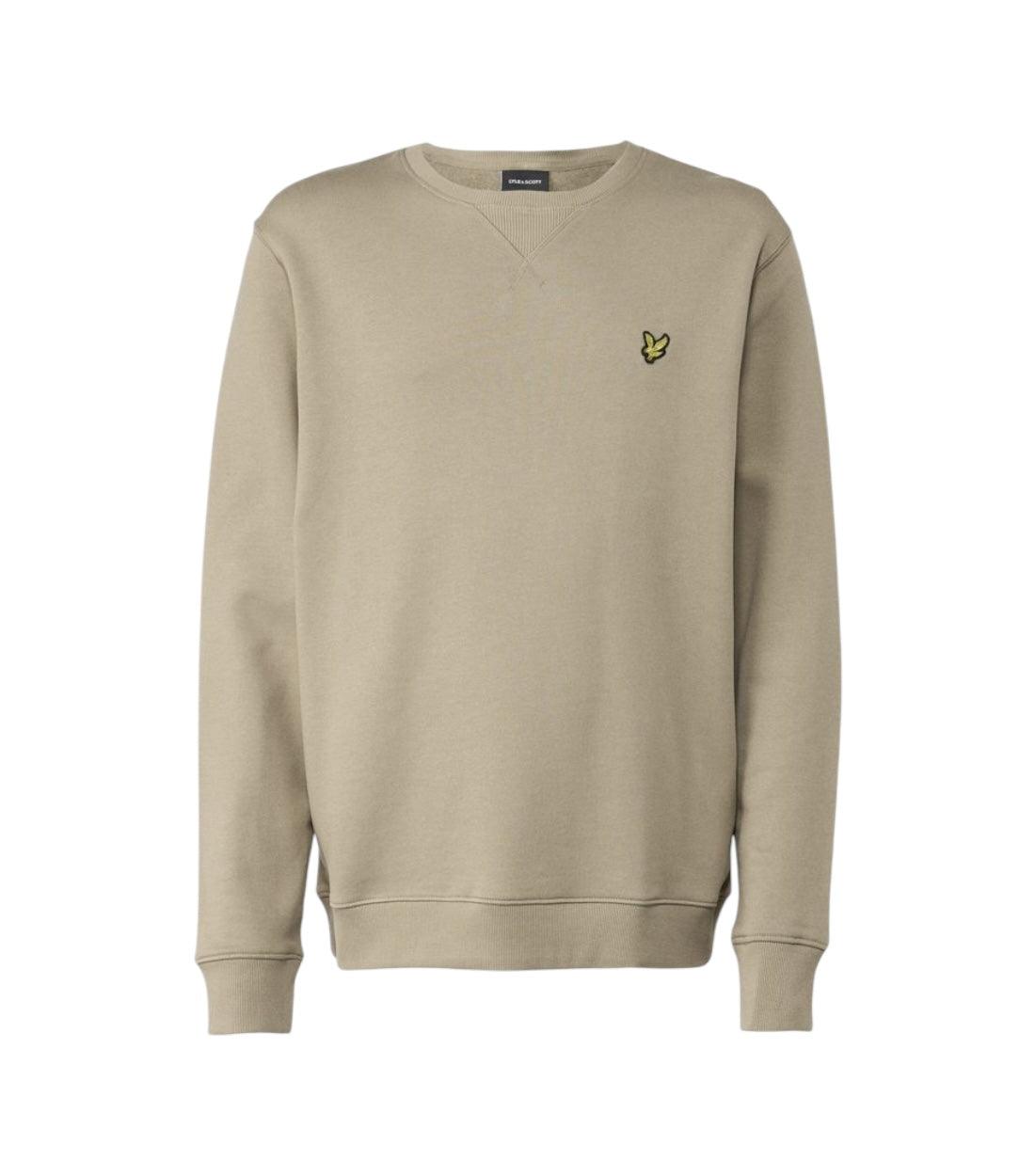 Lyle & Scott Lichtgroene Crew Neck