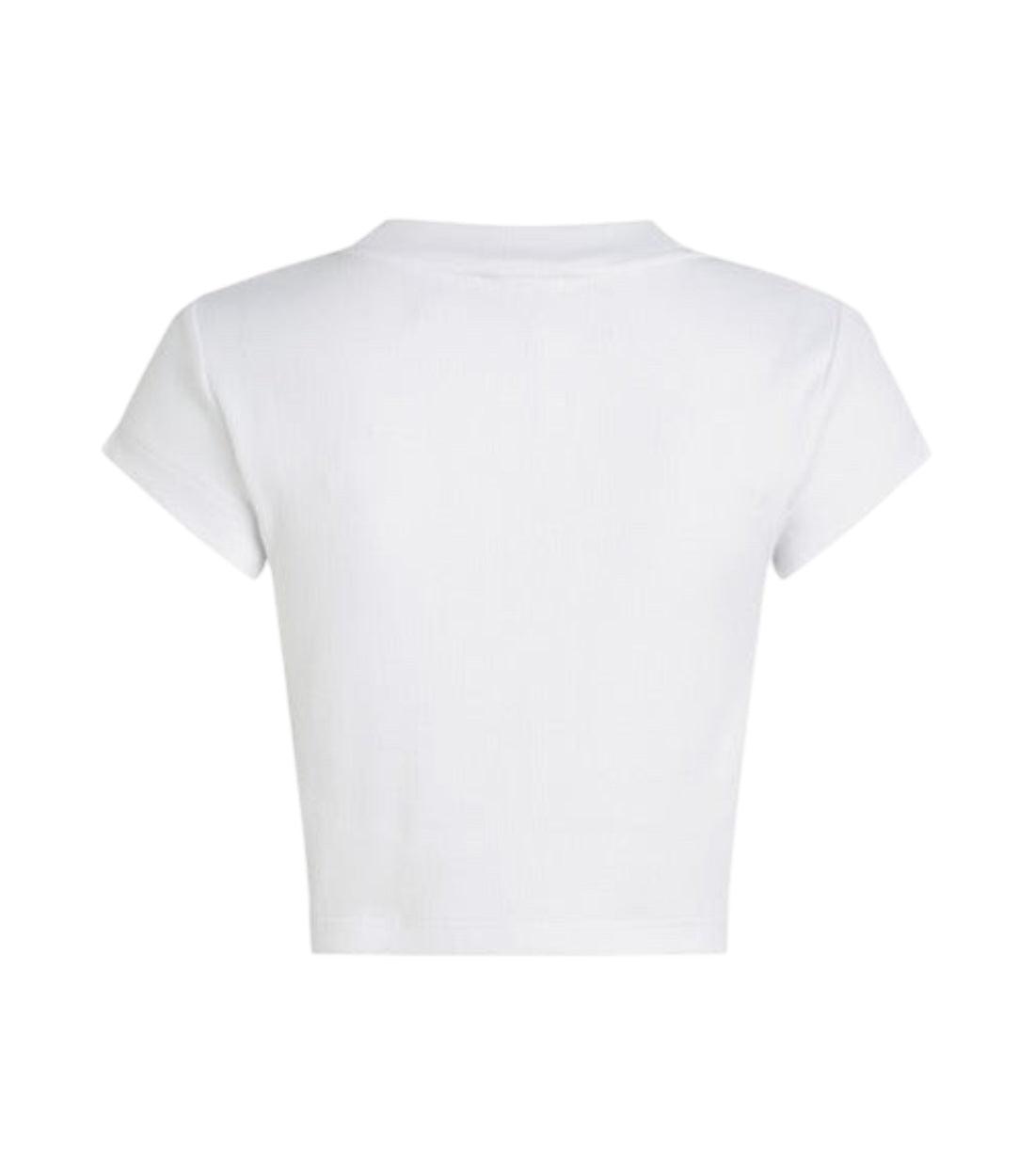Calvin Klein Jeans Wit T-shirt Met Logo