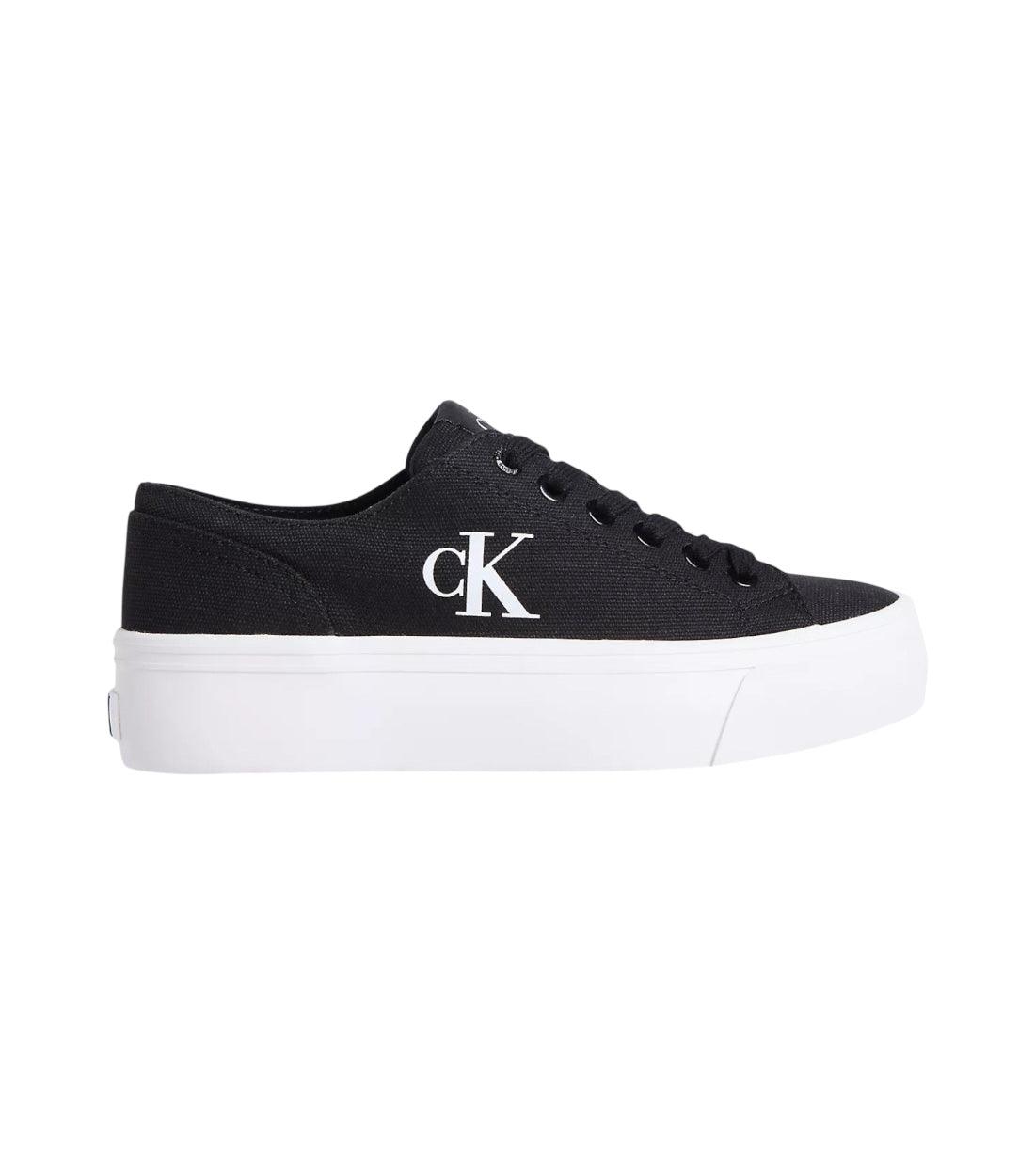 Calvin Klein Jeans Zwart Vulc Platform Laag Sneakers