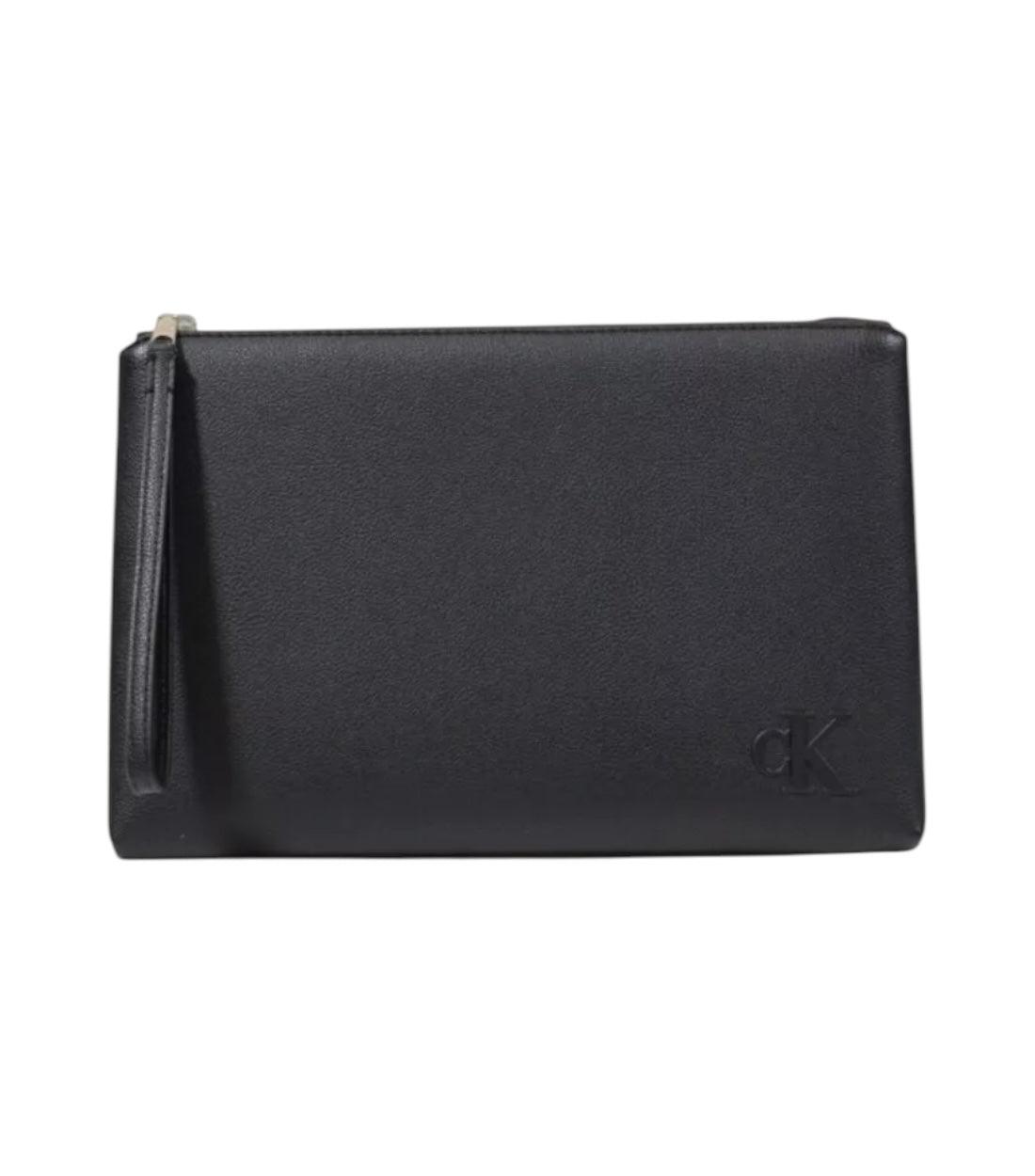 Calvin Klein Jeans Zwart Portemonnee Met Logo