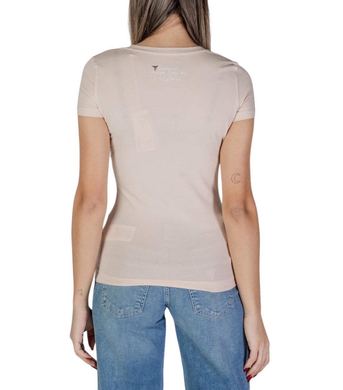 Guess Roze T-shirt Print
