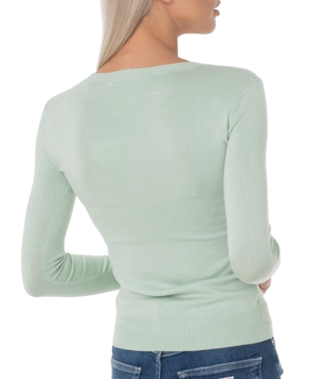 Guess Groen Eloise Knitwear Trui