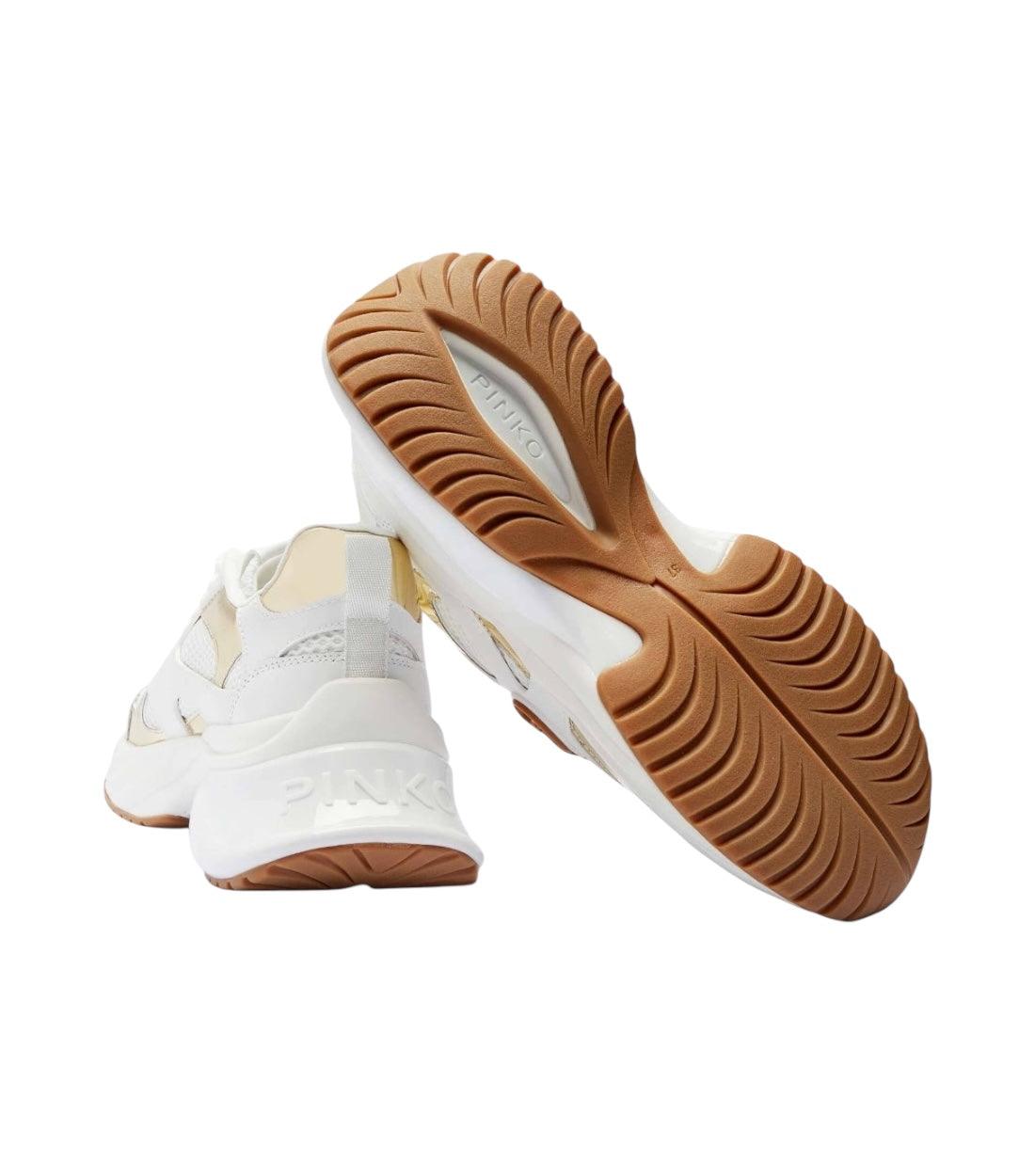 Pinko Goud Ariel 15 Sneakers