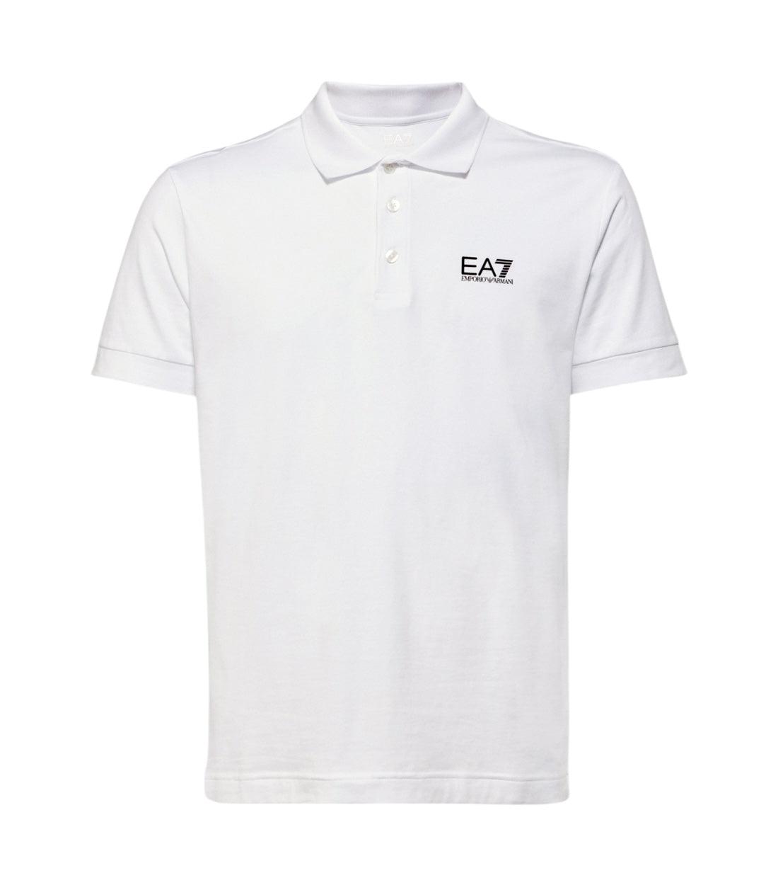 Ea7 Wit Polo Top