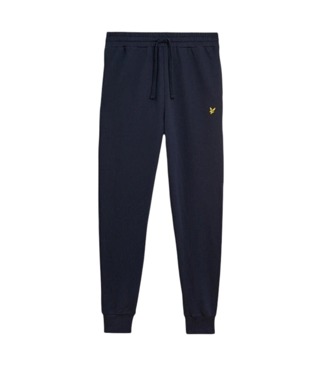 Lyle & Scott Donkerblauw Jogger Met Logo