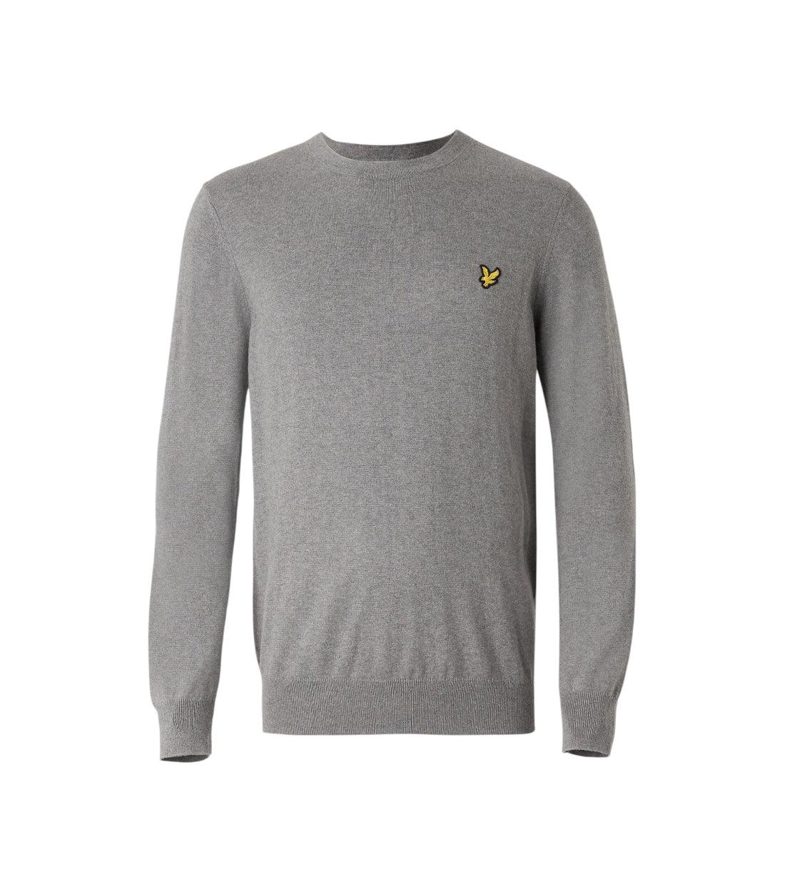 Lyle & Scott Grijze Crew Neck