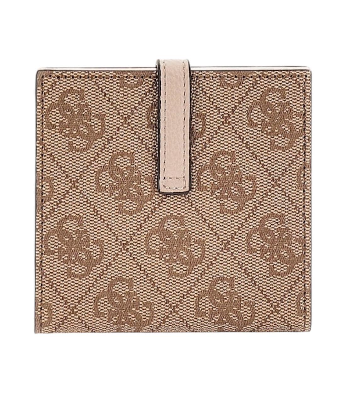 Guess Beige Portemonnee Met Logo Print