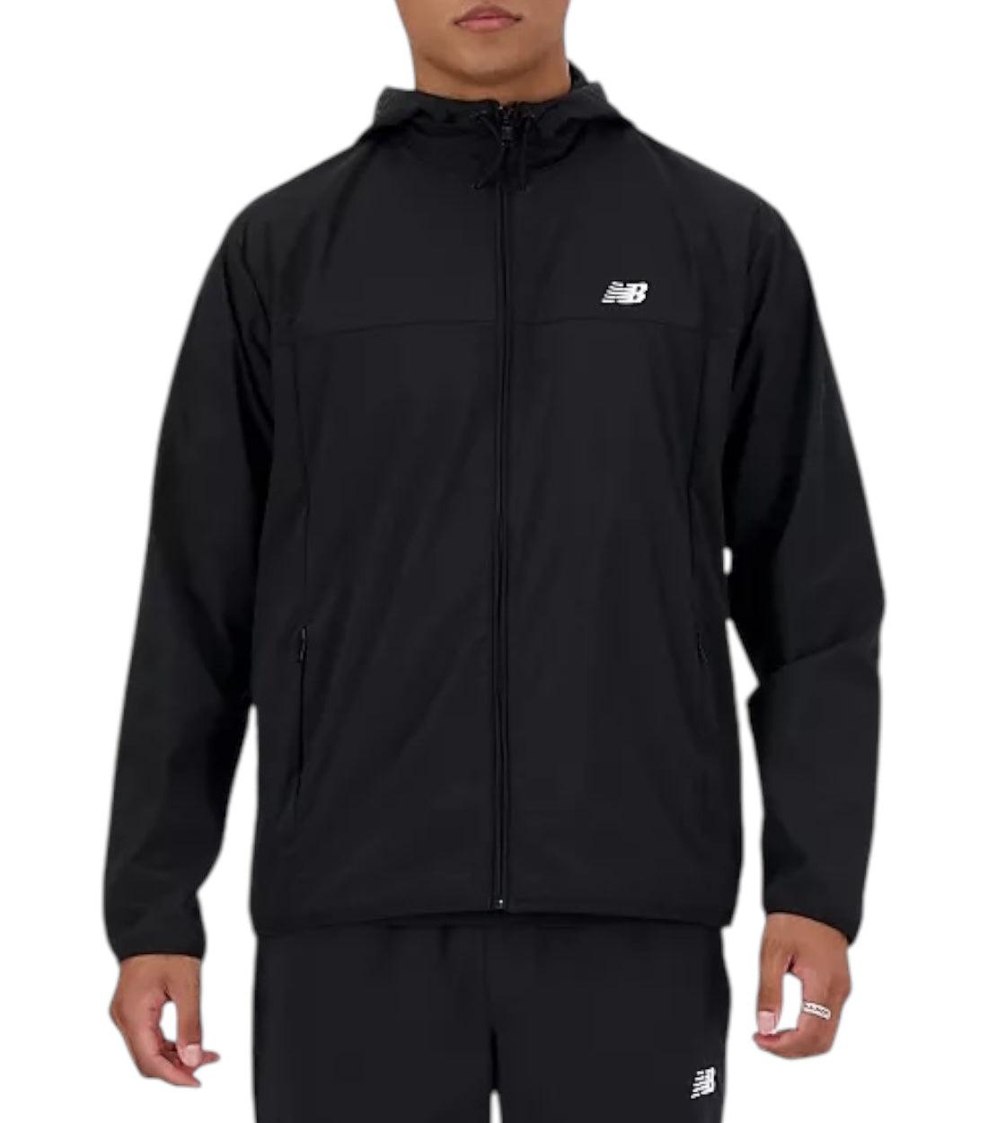 New Balance Zwart Athletics Woven Jacket
