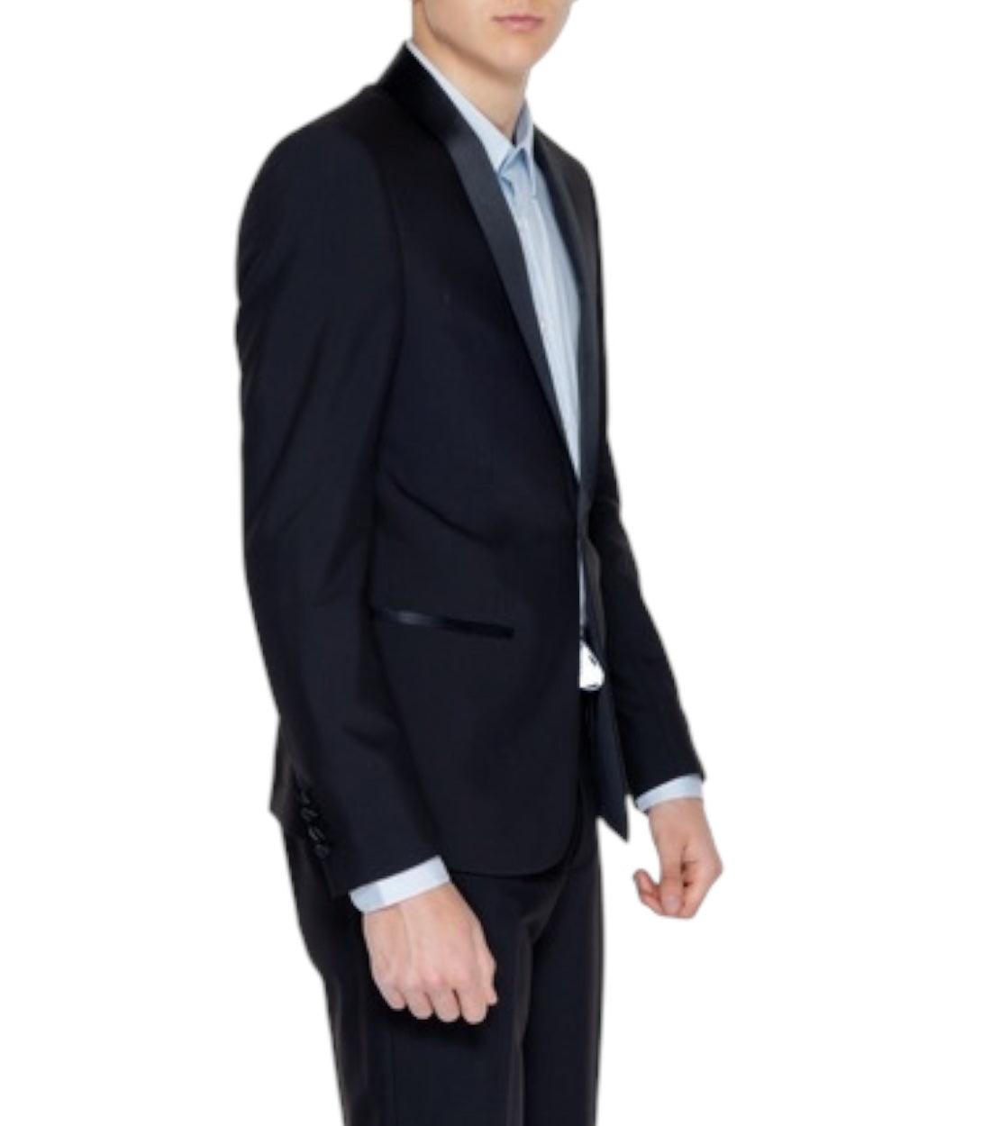 Antony Morato Zwart Blazer Met Details