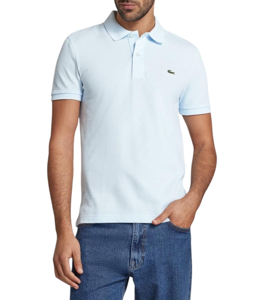 Lacoste Blauw Slim fit Polo Met Labelpatch