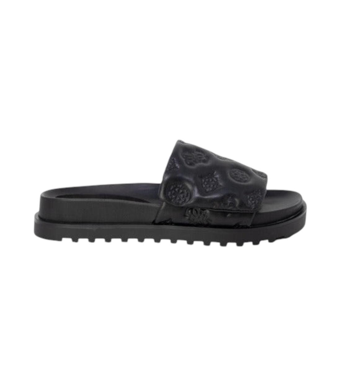 Guess Zwart Fabio Slippers