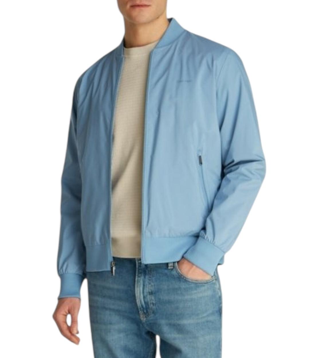 Calvin Klein Lichtblauw Bomber Jas