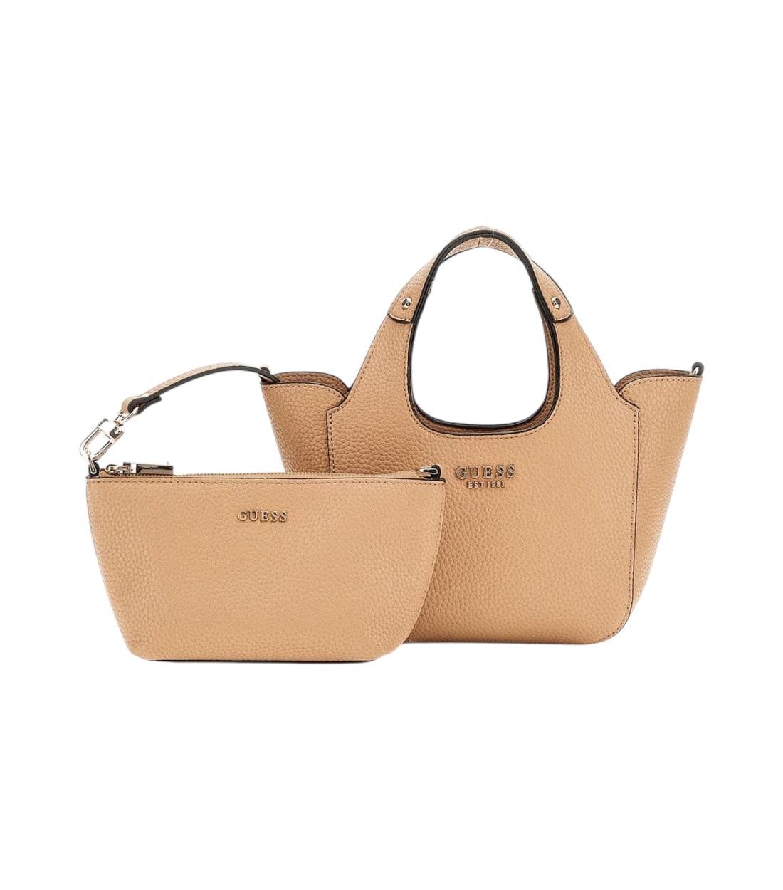 Guess Beige Helina Mini Handtas