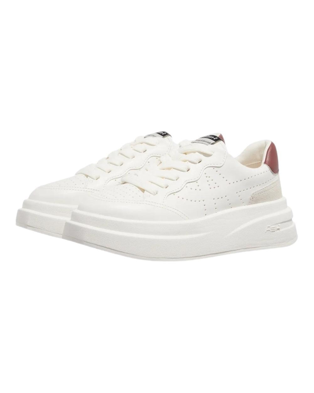 Ash IMPULS BIS Wit Leren Dames Sneakers