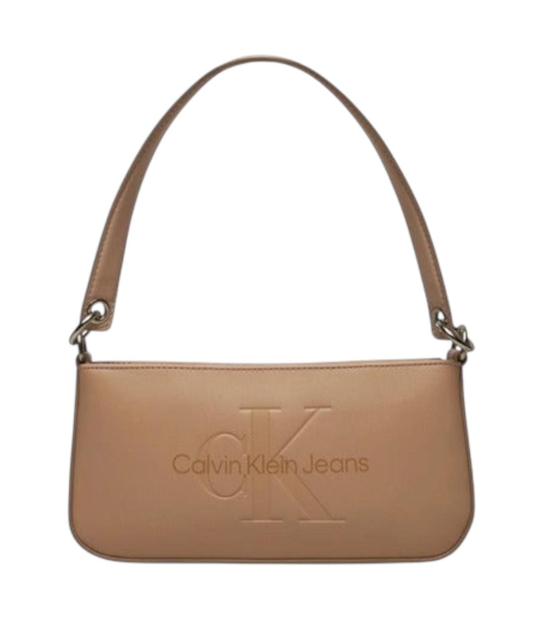 Calvin Klein Jeans Beige Sculpted Tas