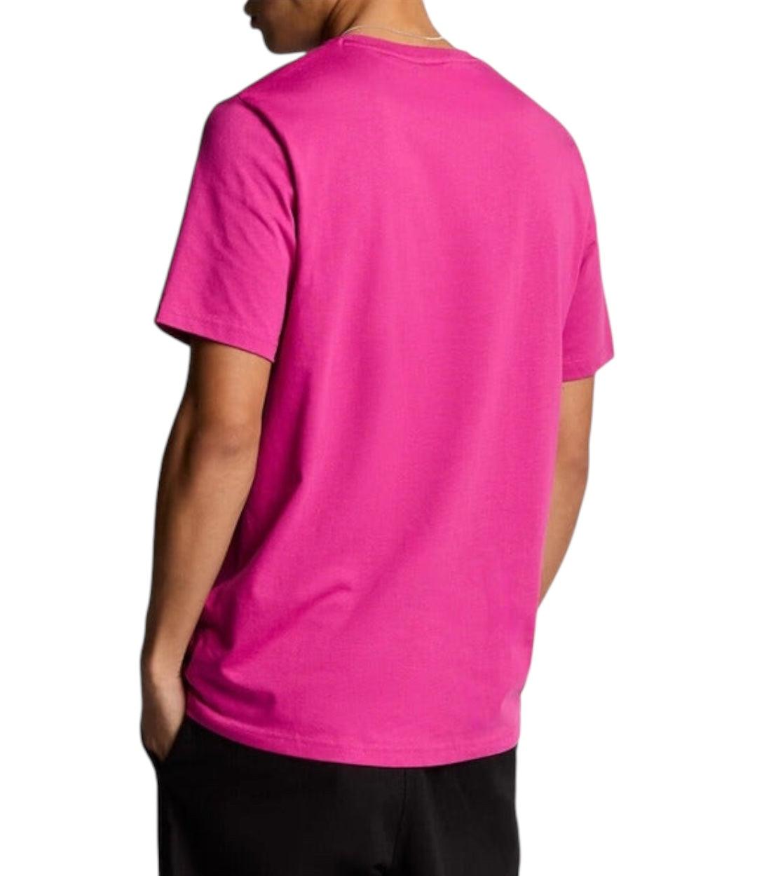 Lyle & Scott Roze T-shirt Met Logo