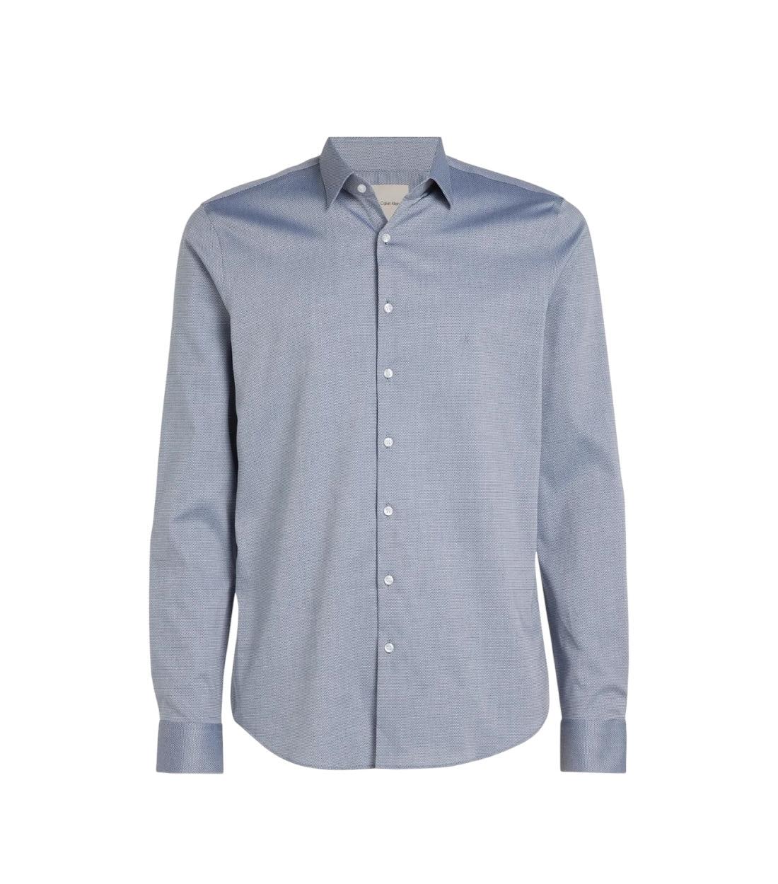 Calvin Klein Donker Denim Overhemd