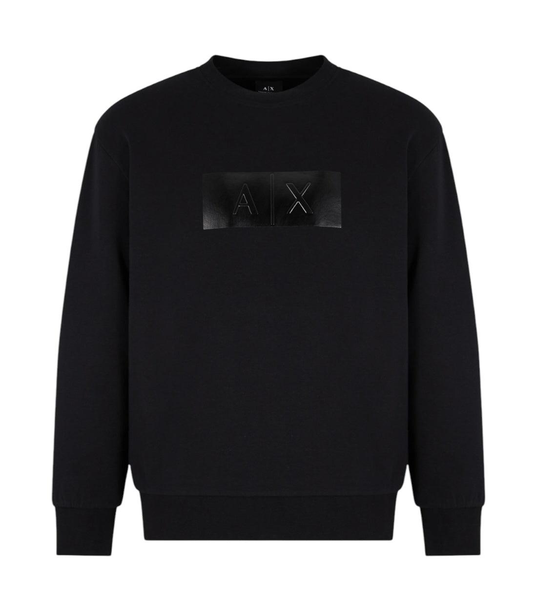 Armani Exchange Zwart Trui Met Logo