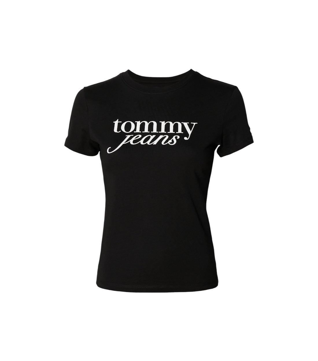 Tommy Hilfiger Jeans Zwarte Essential T-shirt