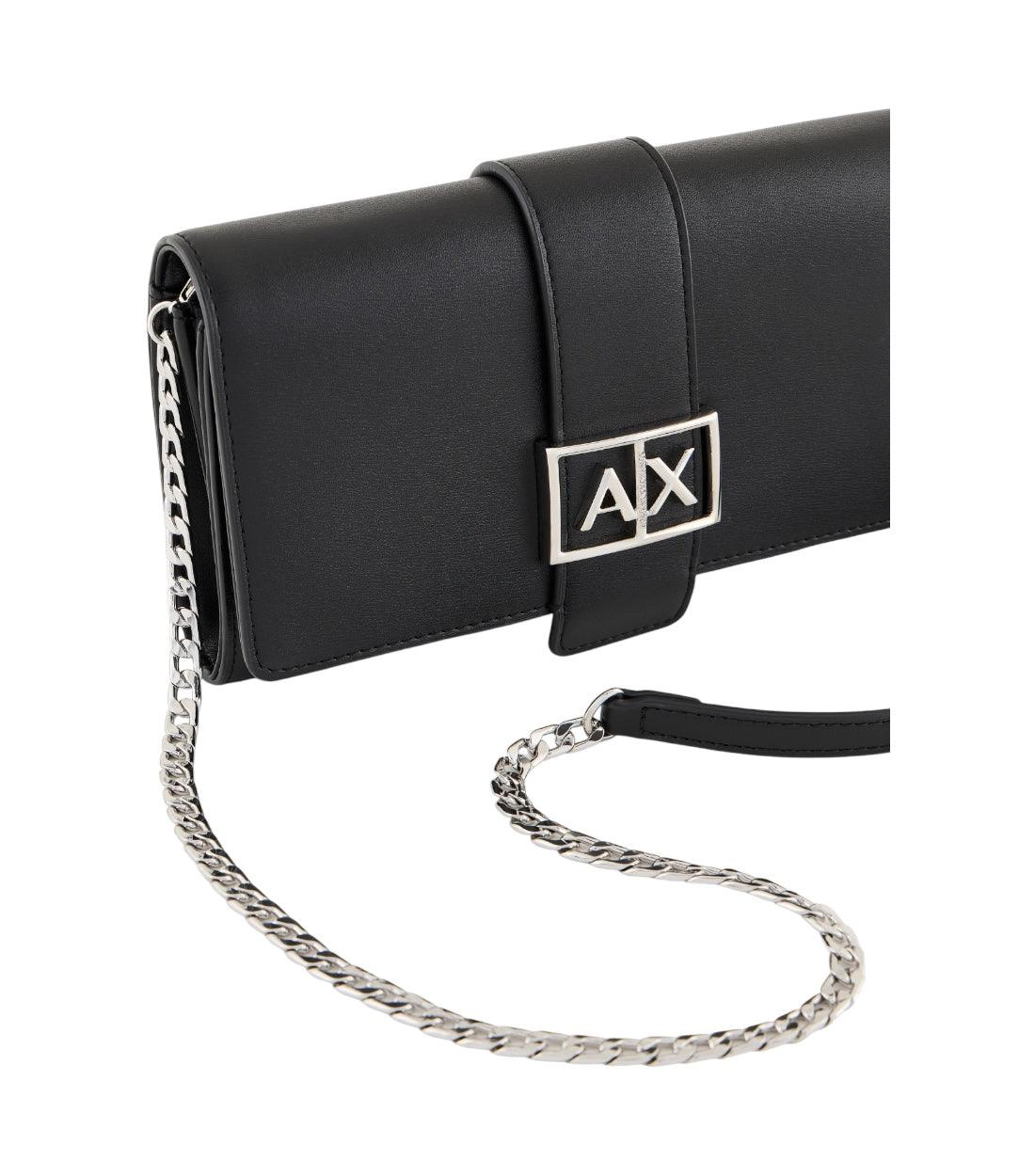 Armani Exchange Zwart Portemonnee