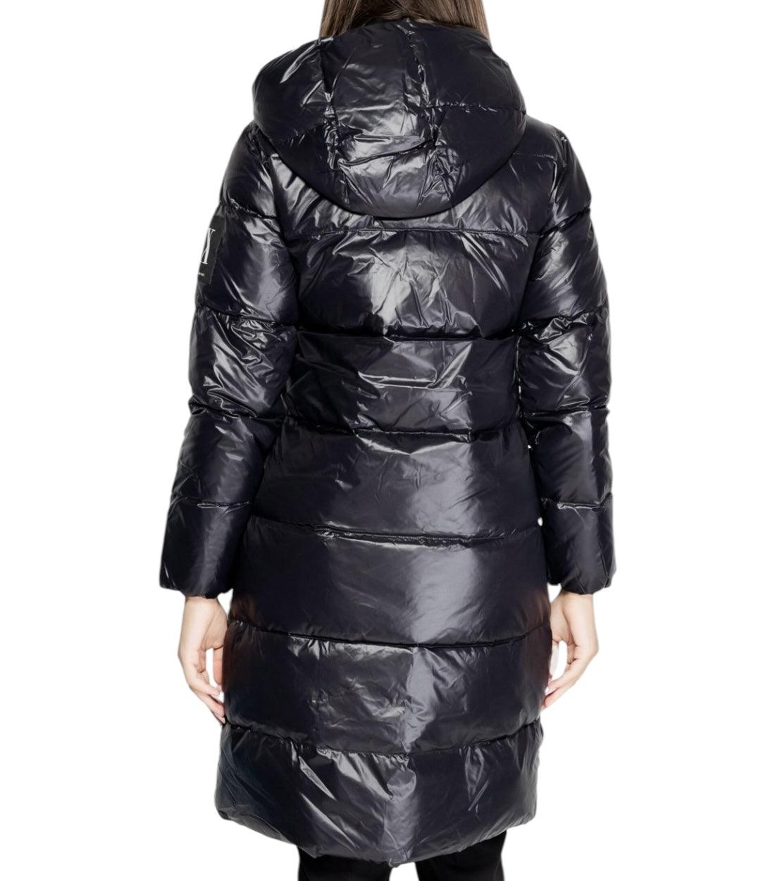 Armani Exchange Zwart Lange Jas
