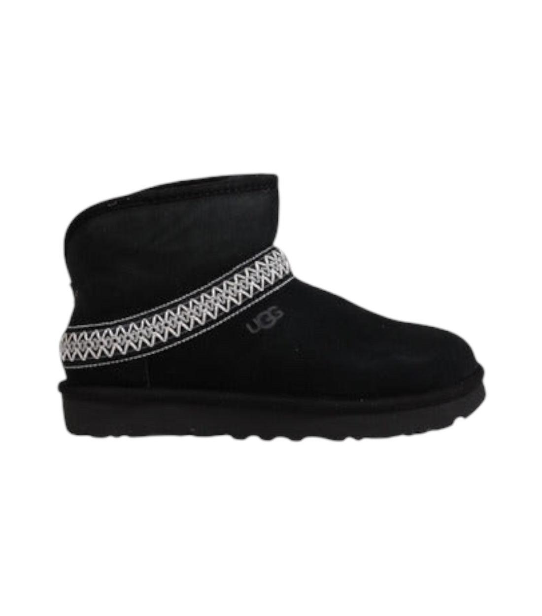 Ugg Zwart Mini Crescent Laars