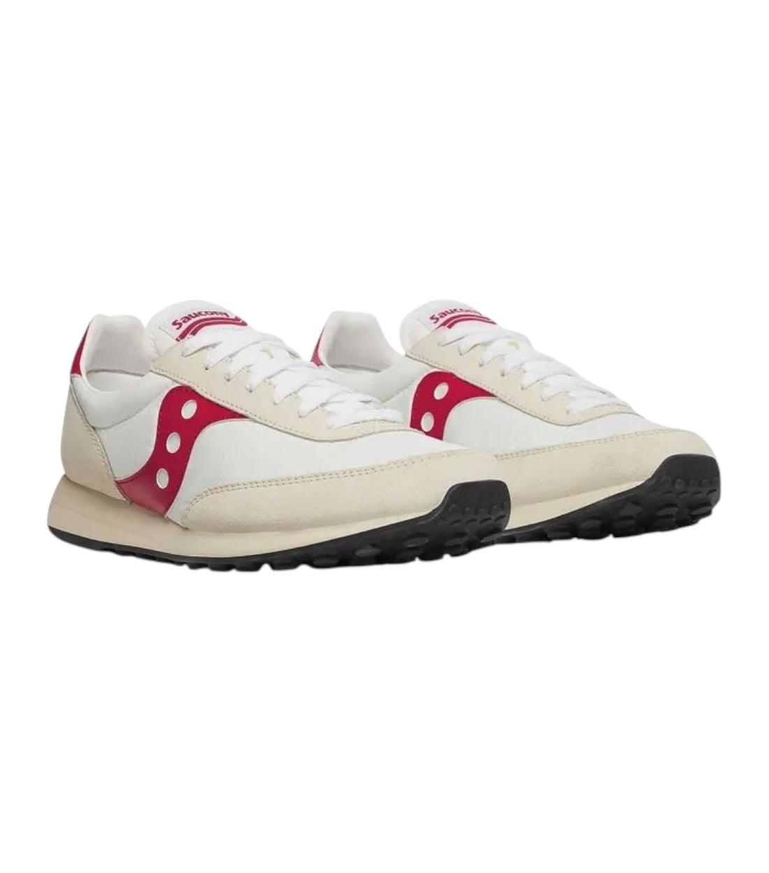 Saucony Originals Trainer 80 schoenen wit rood Sneakers