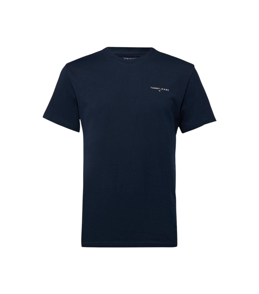 Tommy Hilfiger Jeans Donkerblauwe Basic Logo T-shirt