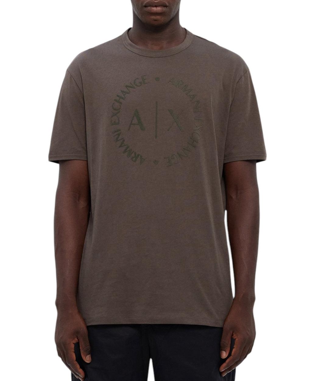 Armani Exchange Bruin T-shirt Met Logo