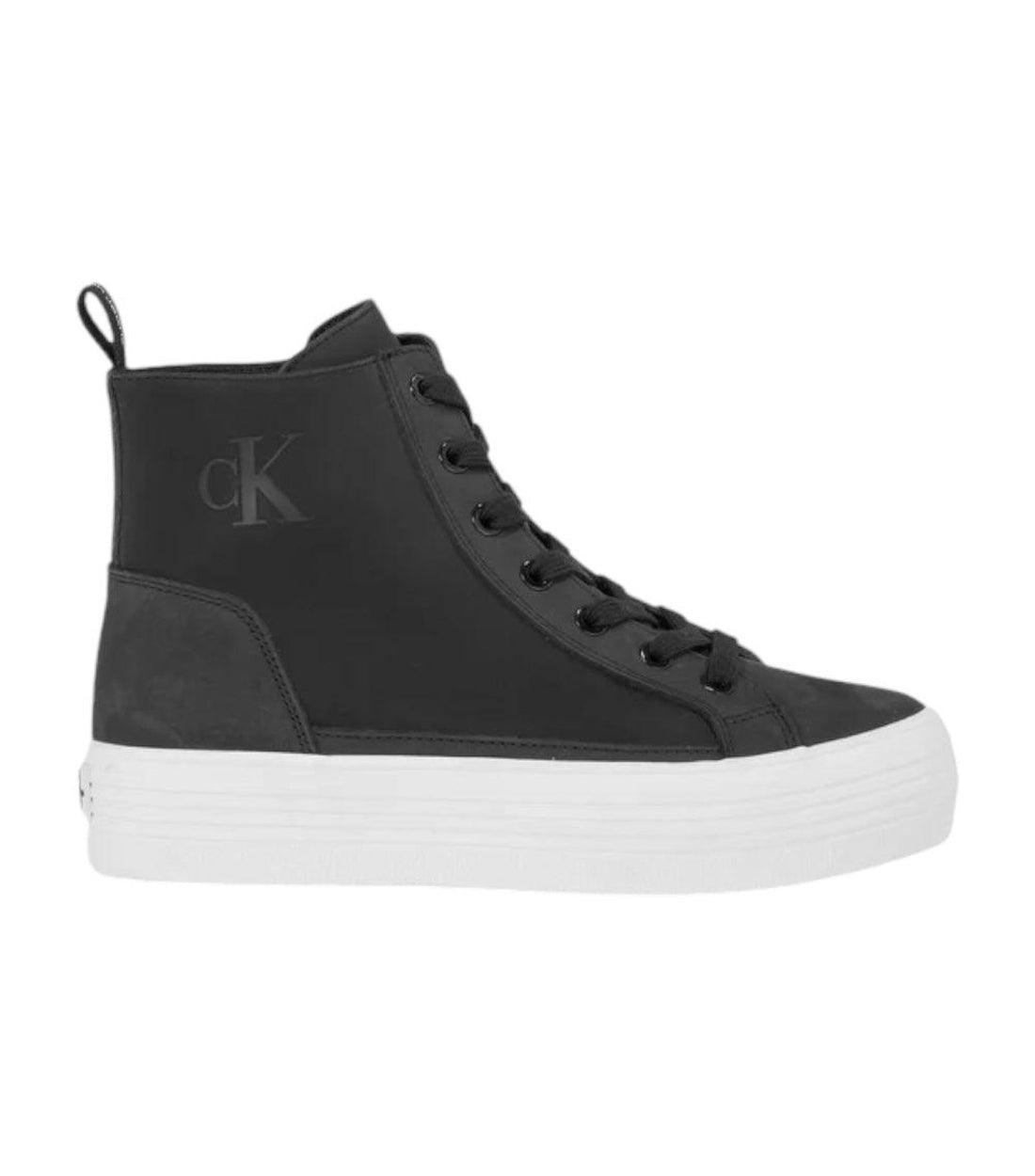 Calvin Klein Jeans Zwart Cup Flatform Dames Sneakers