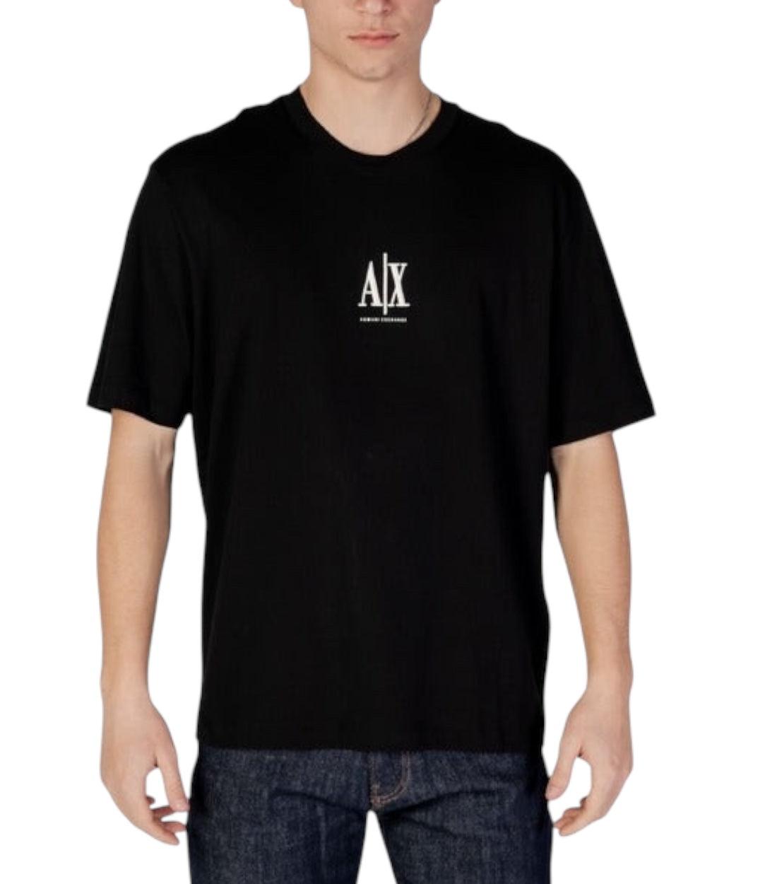 Armani Exchange Zwart T-shirt Met Logo