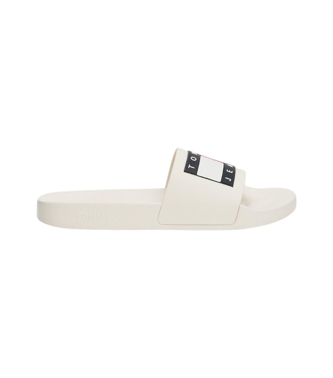 Tommy Hilfiger Jeans Wit Slippers