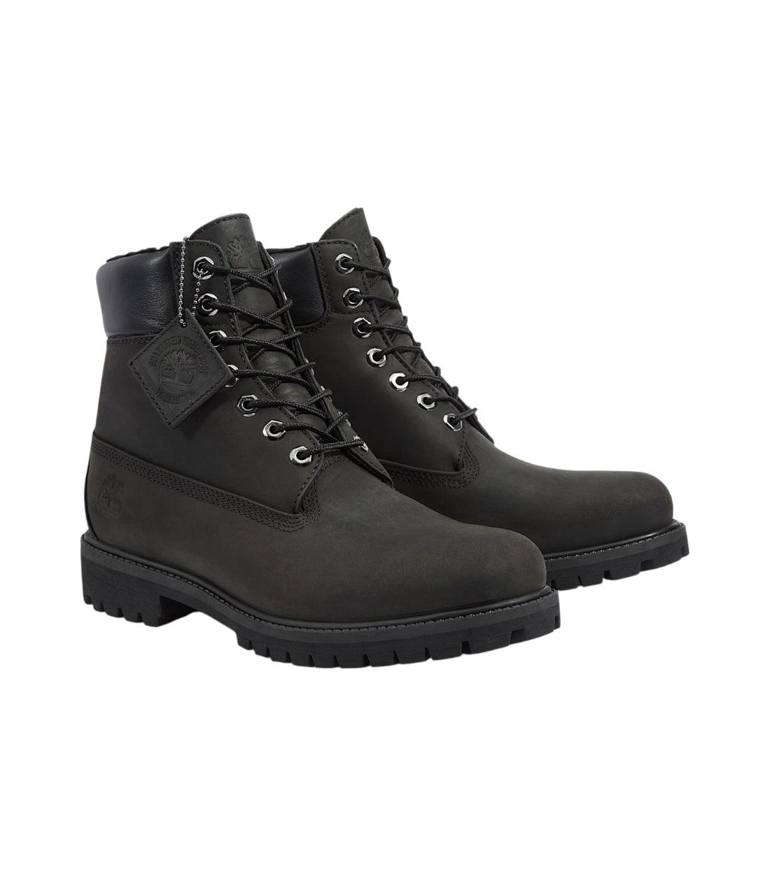 Timberland Zwart Premium Waterdichte Veterboot Laarzen