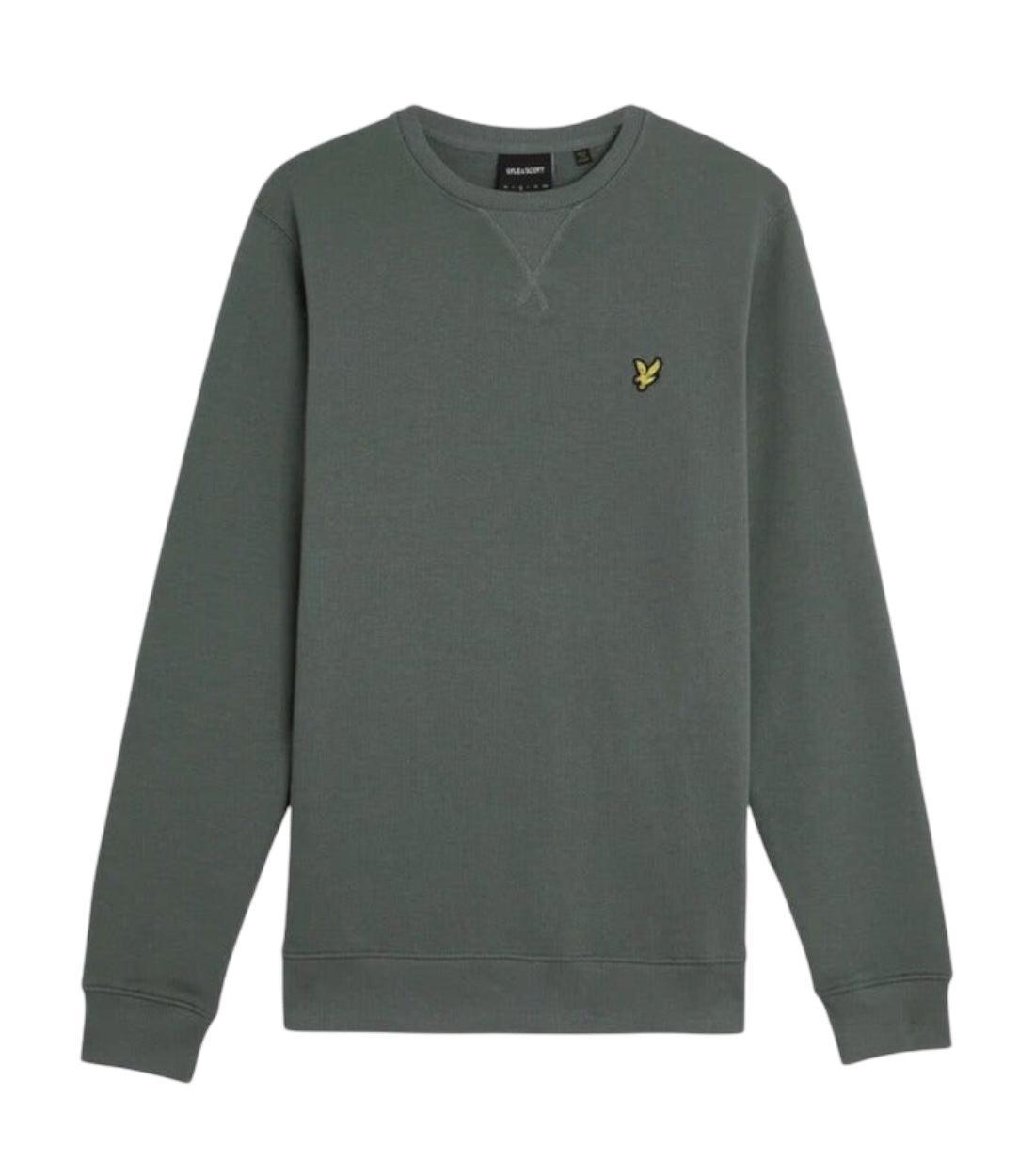 Lyle & Scott Groen Sweatshirt Met Logo