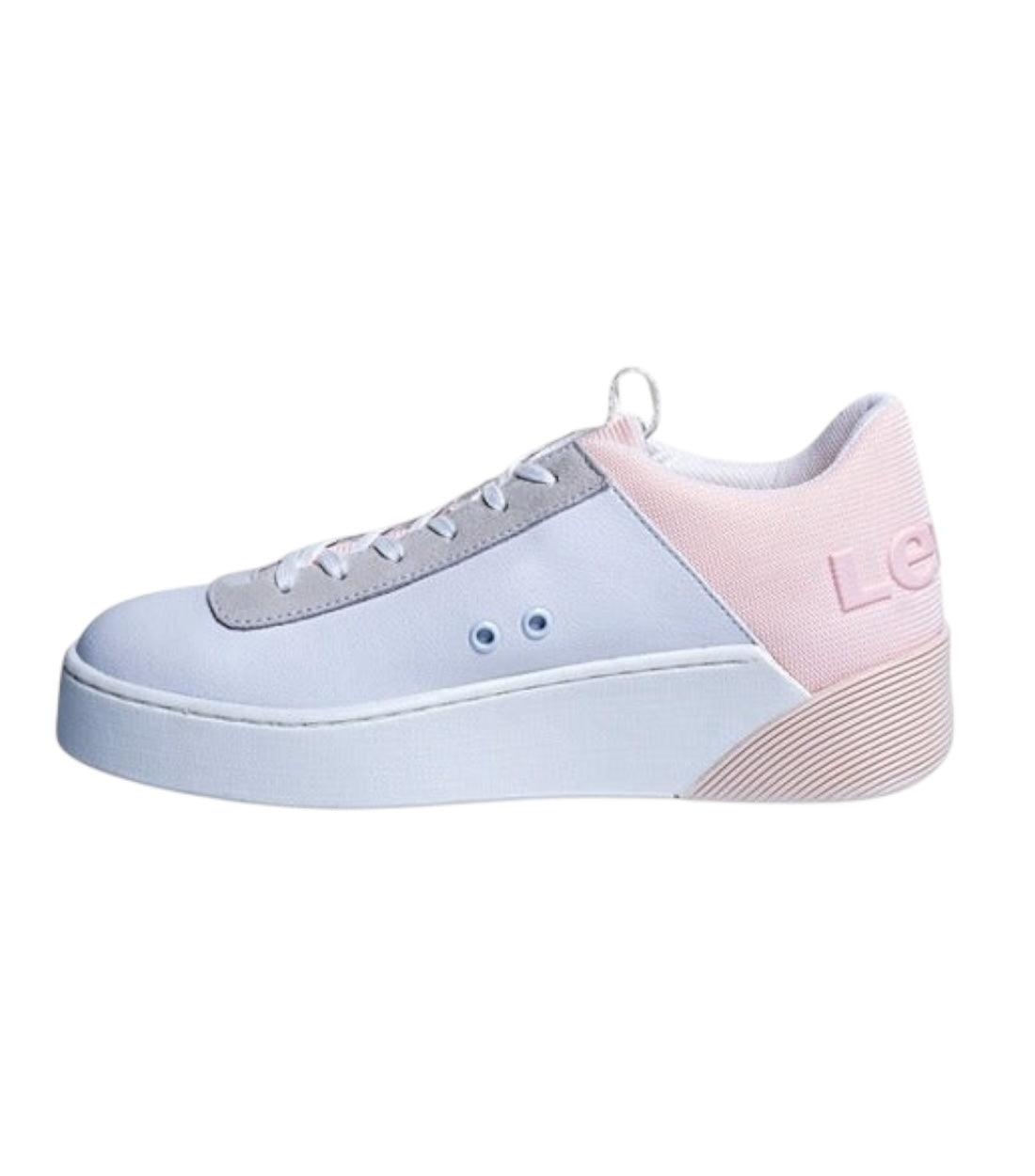 Levi`s Roze Sneakers Met Logo