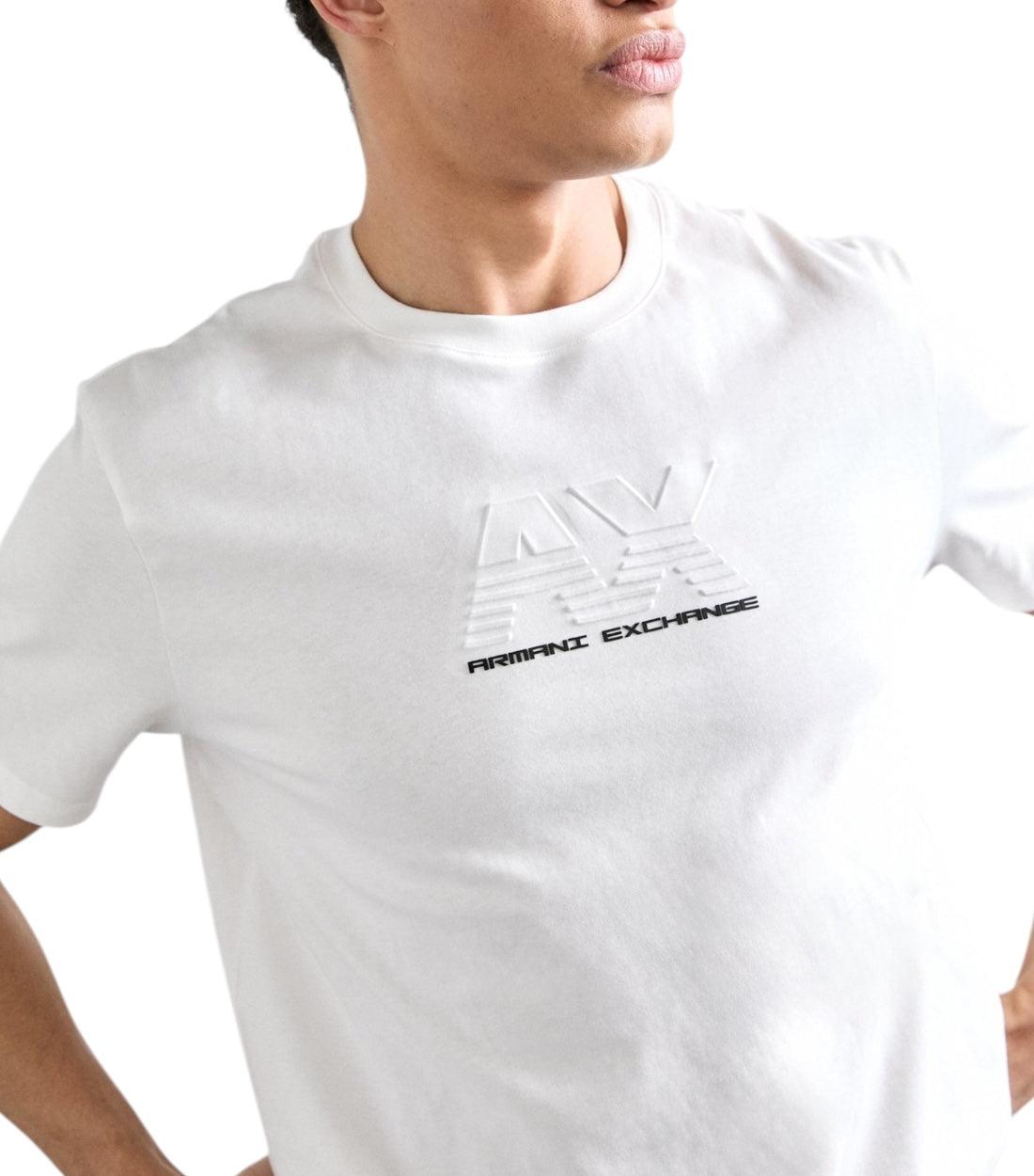 Armani Exchange Wit T-shirt Met Logo