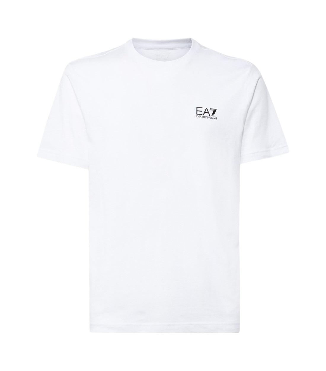 Ea7 Wit Basic T-shirt