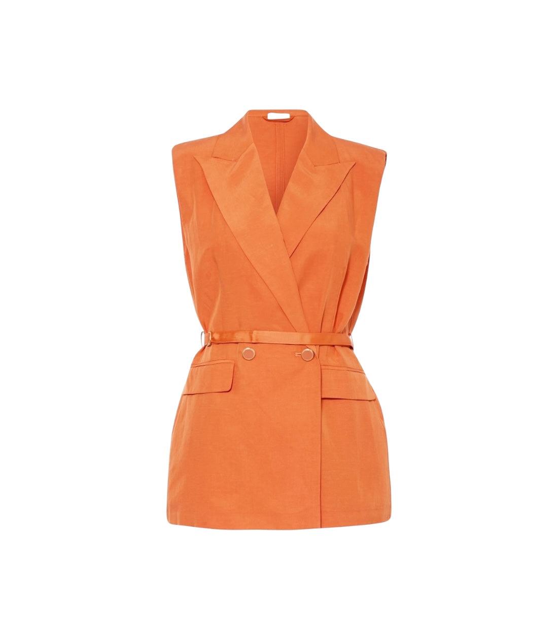 Liu Jo Oranje Blazer Gilet