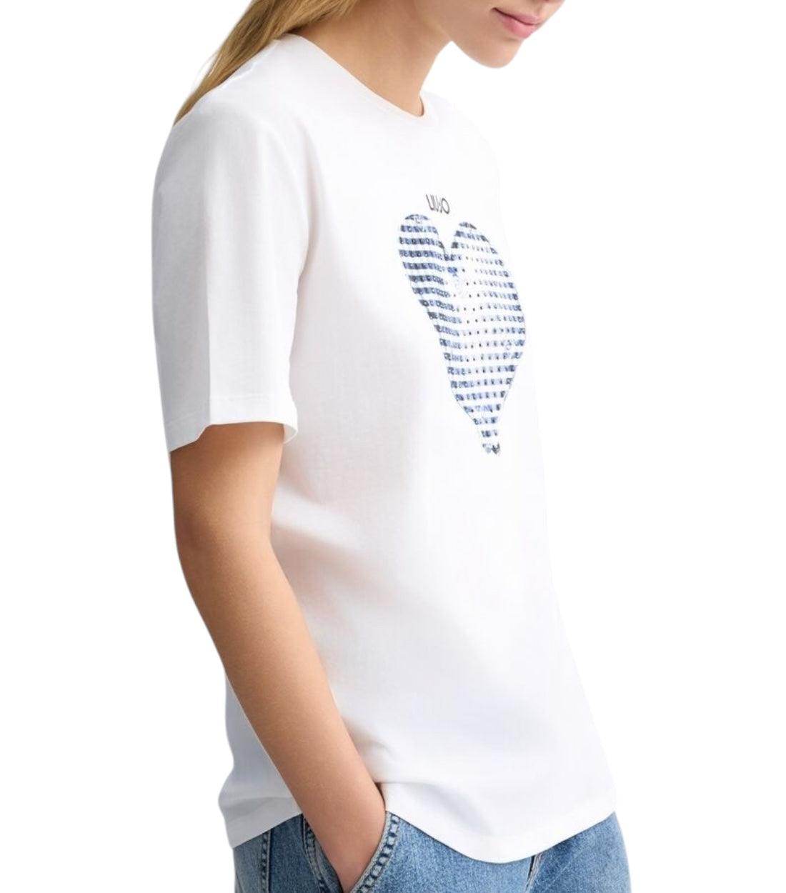 Liu Jo Wit T-shirt Met Print