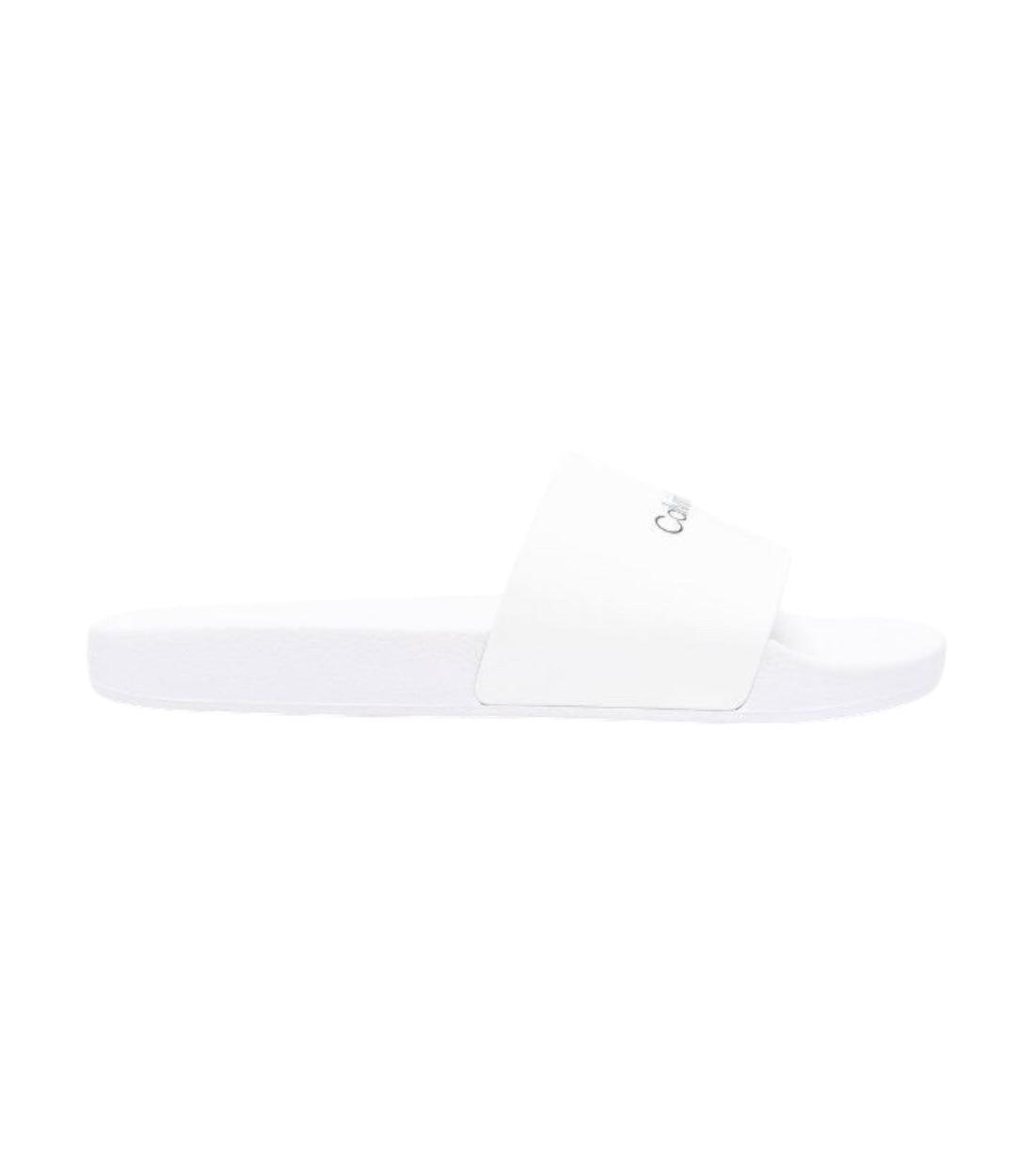 Calvin Klein Witte Heren Slippers