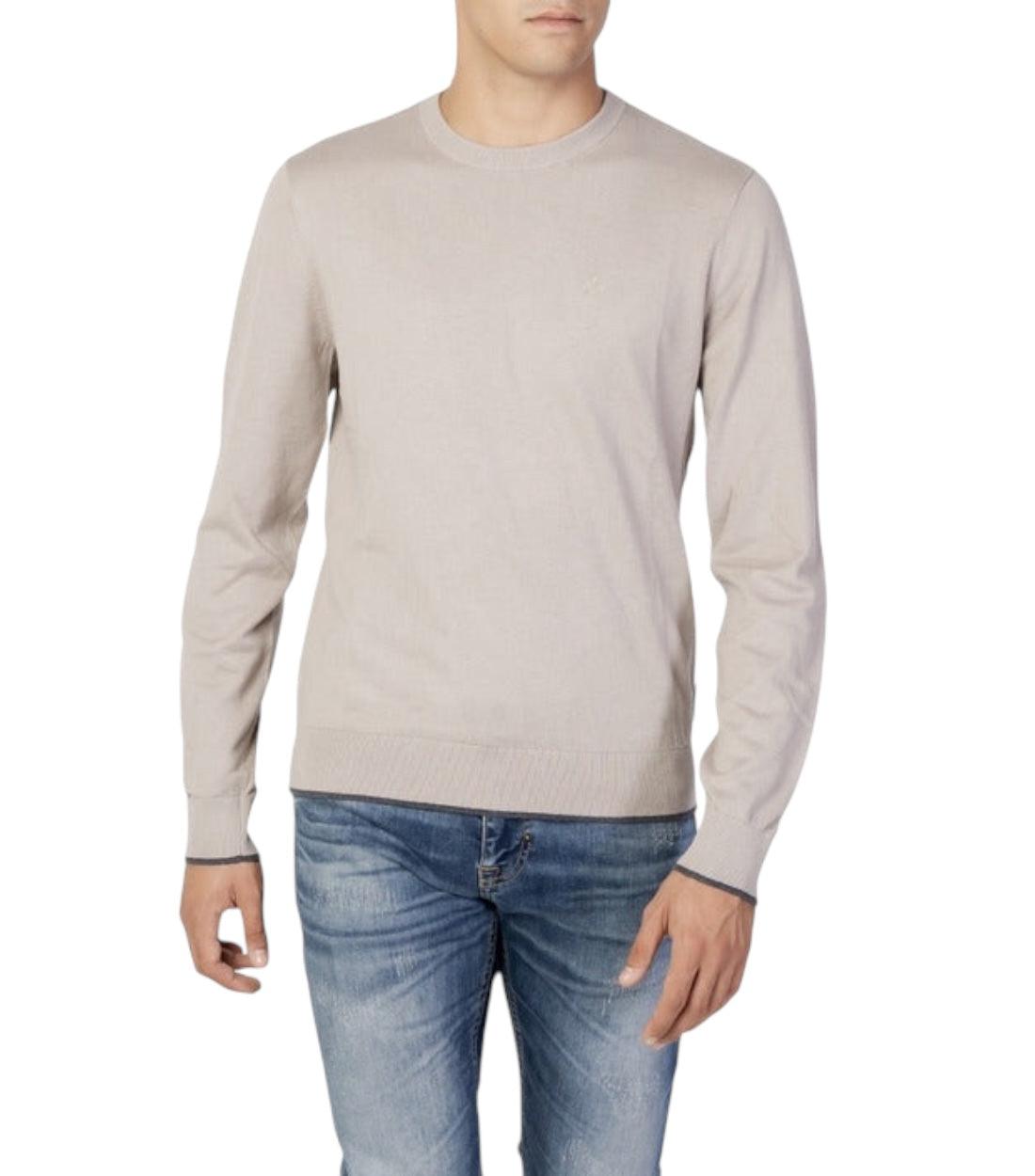 Armani Exchange Beige Kasjmier Trui