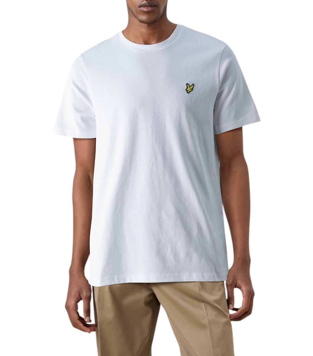 Lyle & Scott Witte Basic T-shirt