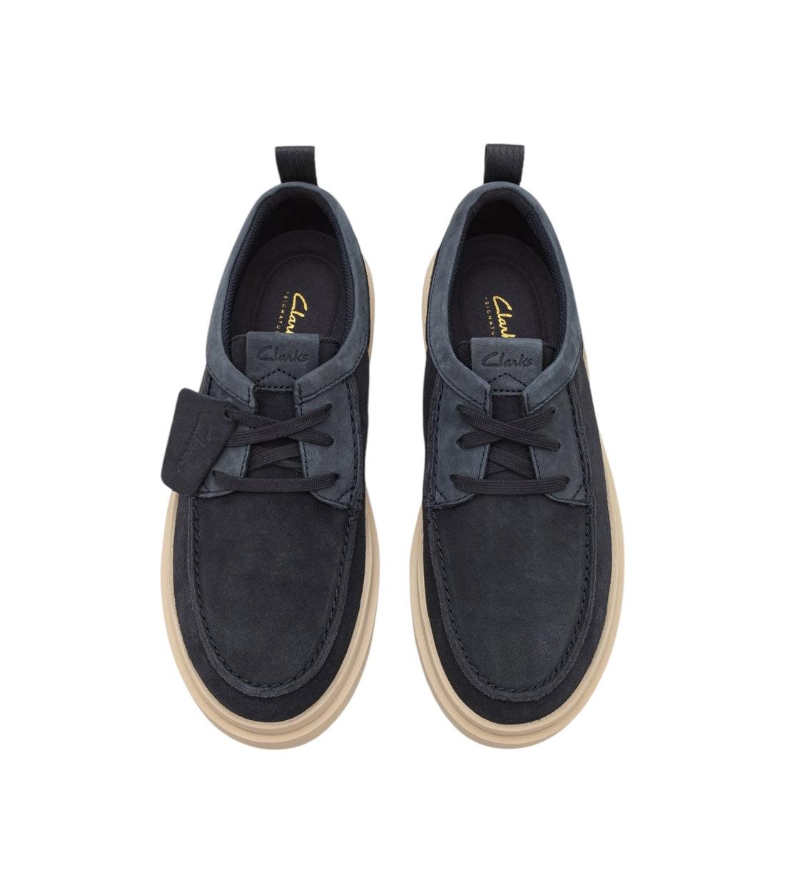 Clarks Heren Donkerblauw Sneakers