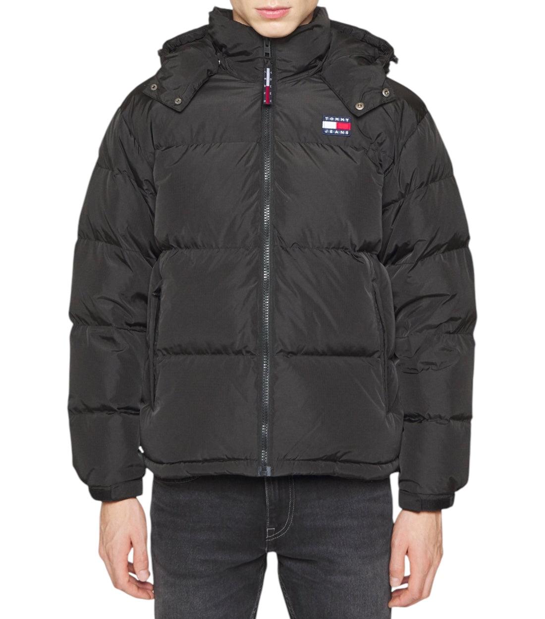 Tommy Hilfiger Zwart Jas Met Capuchon