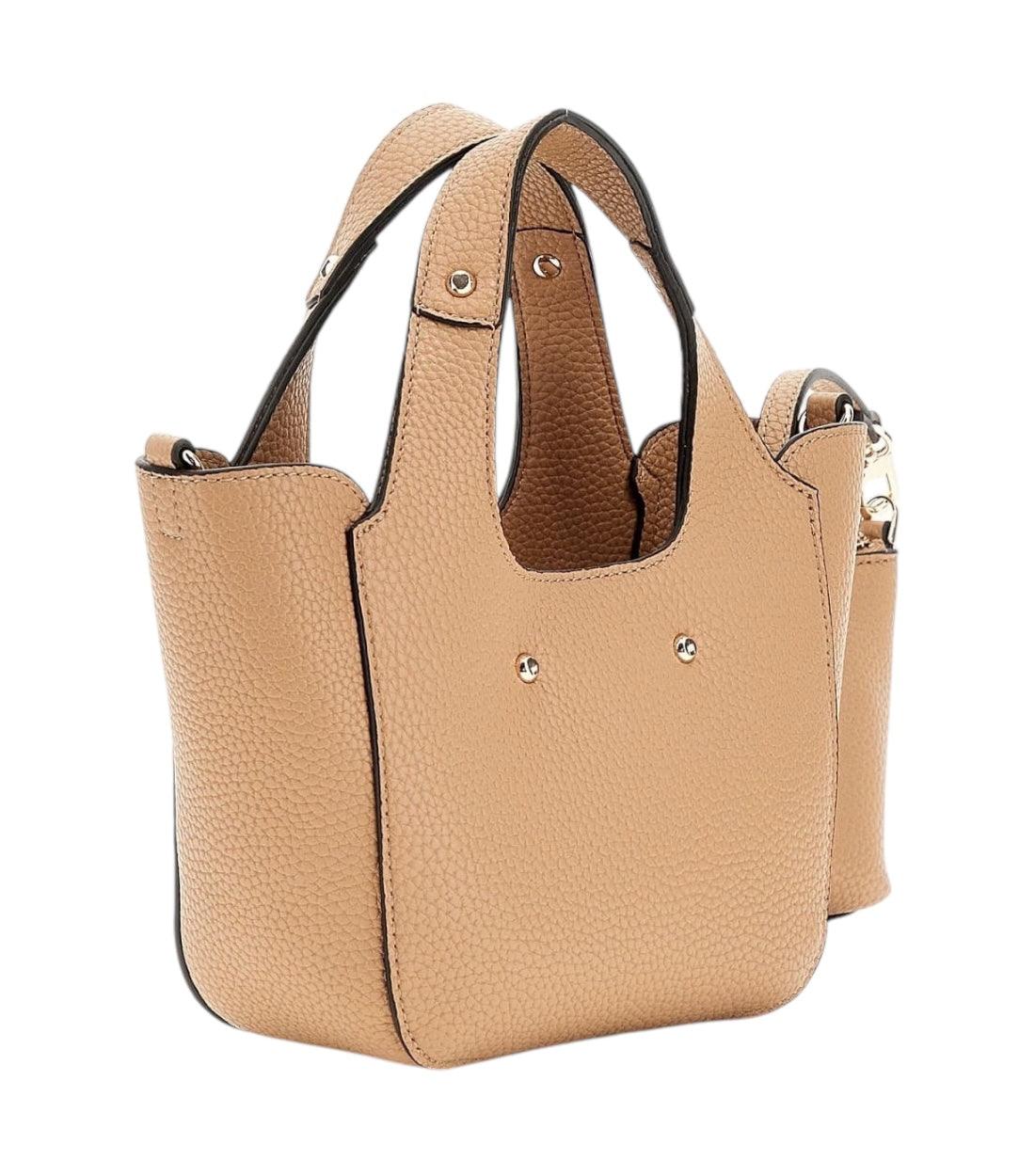 Guess Beige Helina Mini Handtas